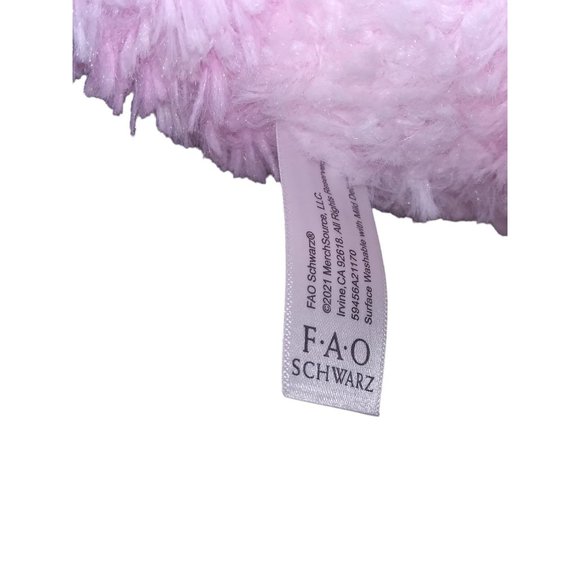 FAO Schwarz Pink Llamacorn Stuffed Animal Glow Brights Winged Llamacorn Plush - Picture 10 of 12